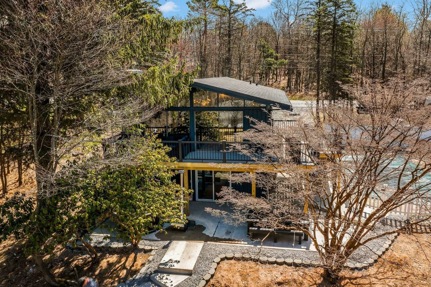 Introducing Our Newest Gem: BLVCK Cabin IV with Pool, Hot Tub, and ...